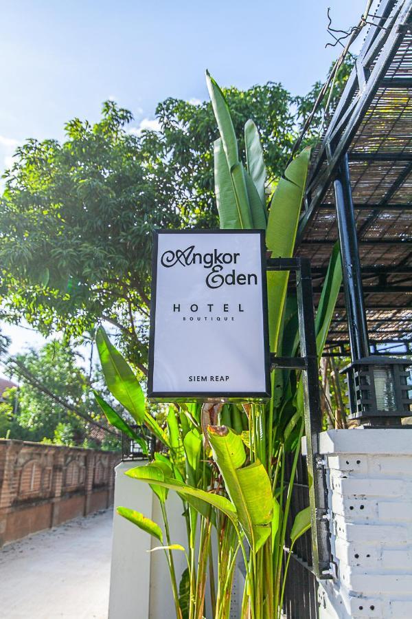 Angkor Eden Boutique Hotel Ciudad de Siem Riep Exterior foto
